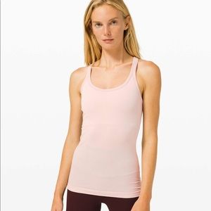 Lululemon Ebb to Street Tank in Misty Pink